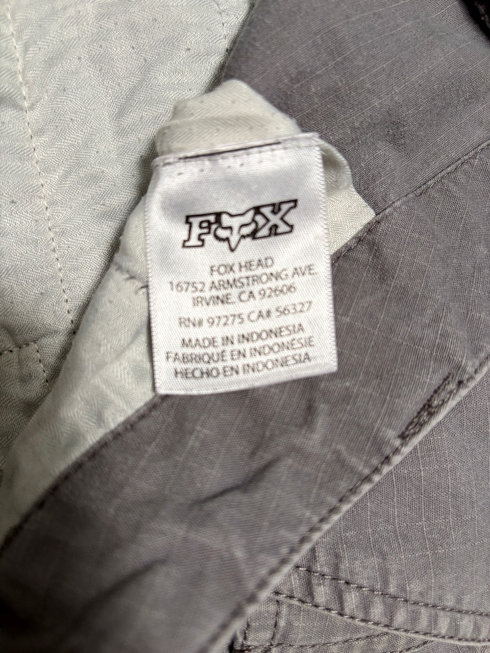 Fox Racing Cargo shorts - Picture 6 of 6